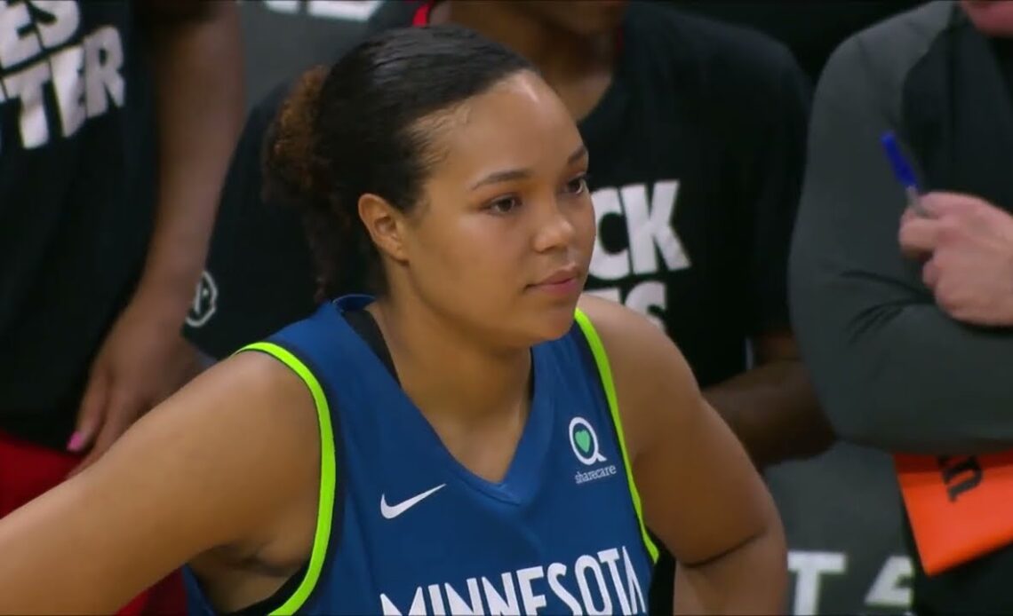WELCOME BACK! Napheesa Collier Hits A 3, First Bucket Returning From Pregnancy For Minnesota Lynx