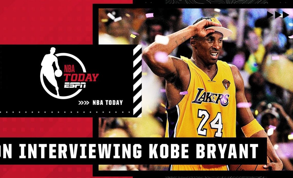 What it was like to interview Kobe Bryant 🐐💜 | NBA Today