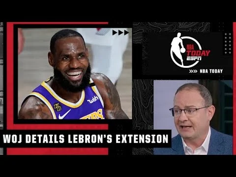 Woj on what LeBron James’ contract extension means for the Lakers moving forward 👀 | NBA Today