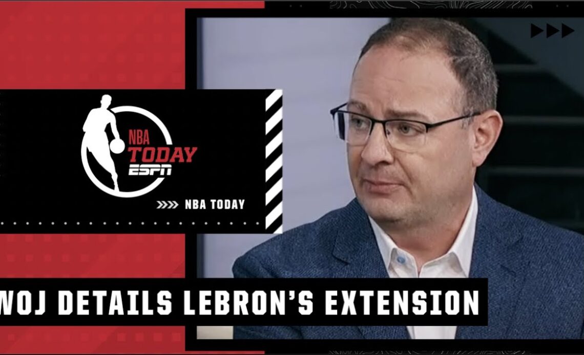 🚨 Woj updates EXACT details on LeBron James’ Lakers contract extension 🚨 | NBA Today