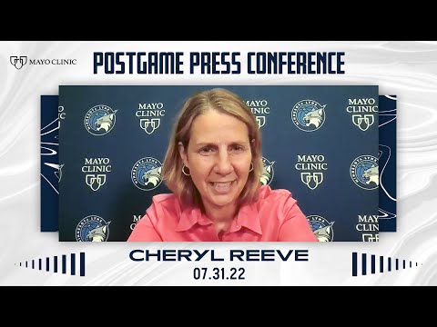 "Syl's Just A Force." Cheryl Reeve Postgame Press Conference - July 31, 2022