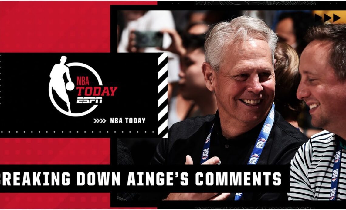 Brian Windhorst’s reaction to Danny Ainge’s comments 🍿 | NBA Today