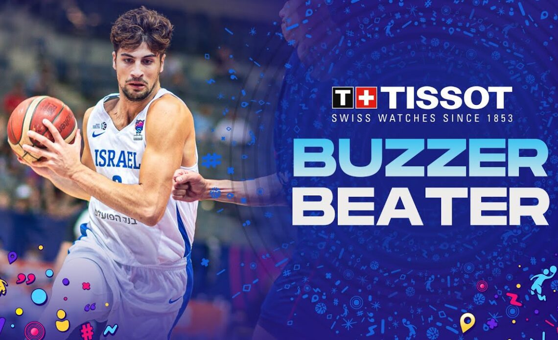 Deni AVDIJA 🇮🇱 | TISSOT Buzzer Beater vs. Serbia | FIBA #EuroBasket 2022"
