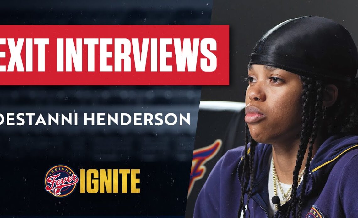 Destanni Henderson 2022 Exit Interview | Indiana Fever