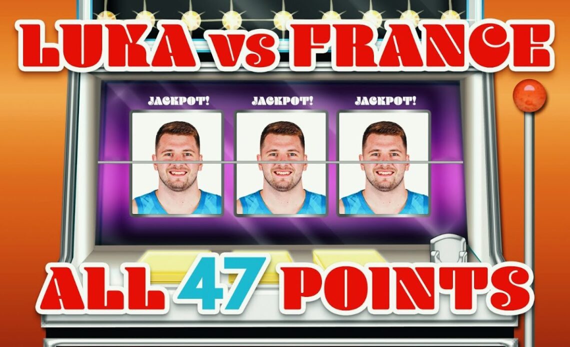 Every single one of the 47 points that Luka Doncic scored against France in #EuroBasket 2022