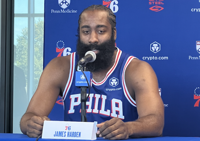 James Harden: "I got a chip on my shoulder every year."