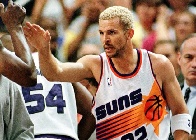 Jason Kidd tells the story of why he dyed his hair blonde
