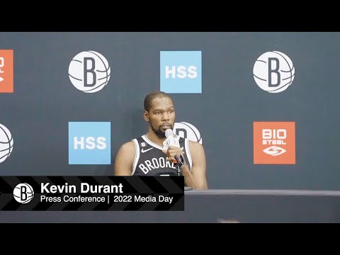 Kevin Durant Press Conference | 2022 Brooklyn Nets Media Day