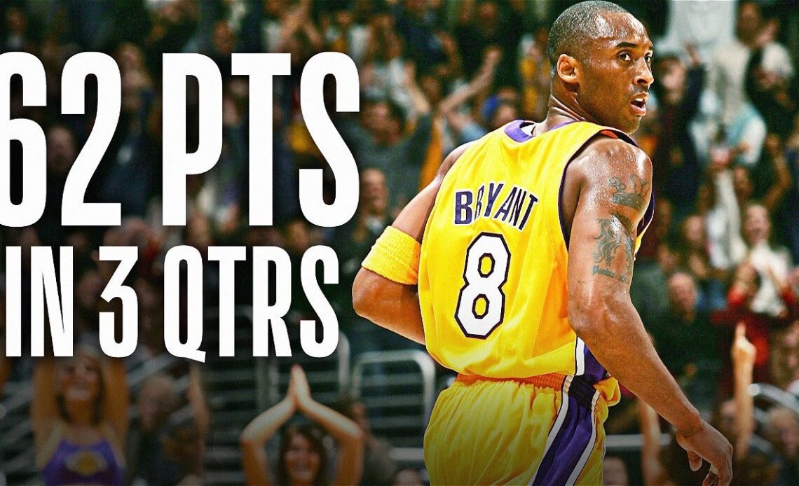 Kobe Bryant's 62 Points Through 3 Quarters 🔥