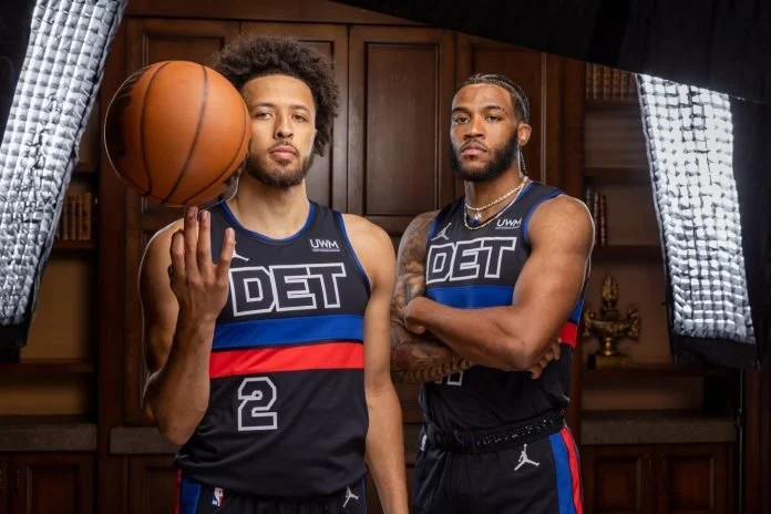 LOOK: Detroit Pistons releases new black Statement gears inspired by a fan rant