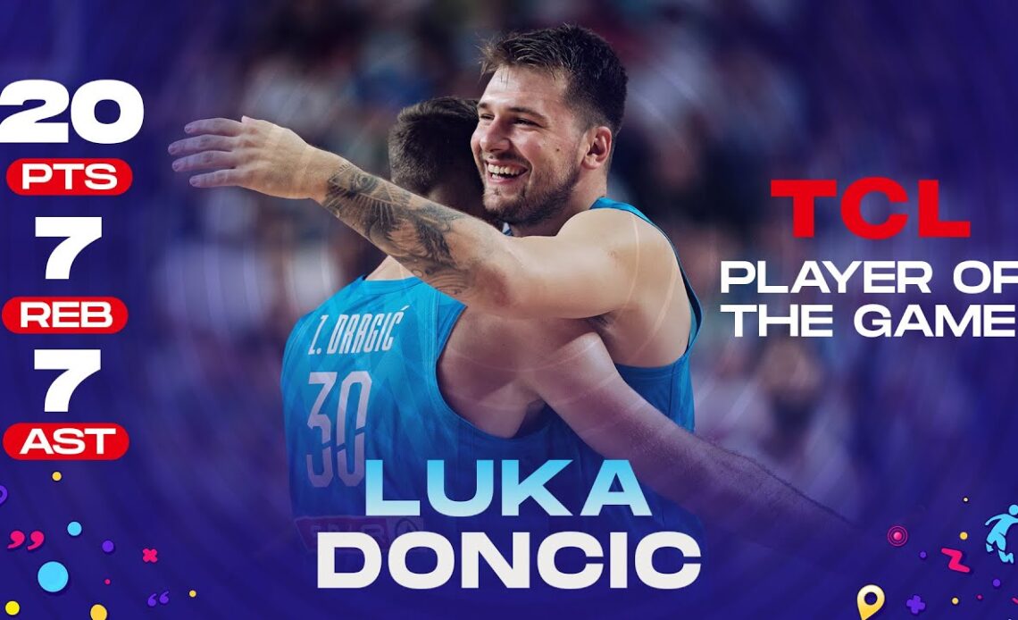 Luka DONCIC 🇸🇮 | 20 PTS | 7 REB | 7 AST | TCL Player of the Game vs. Hungary