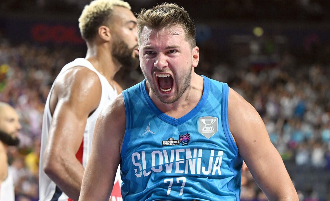Luka Doncic scores second-most points in EuroBasket history as Slovenian star drops 47 in win over France