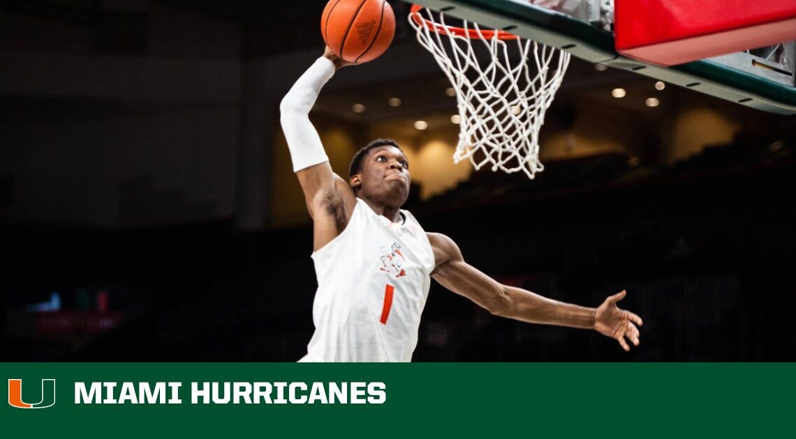 MBB Game Times and Networks Announced – University of Miami Athletics