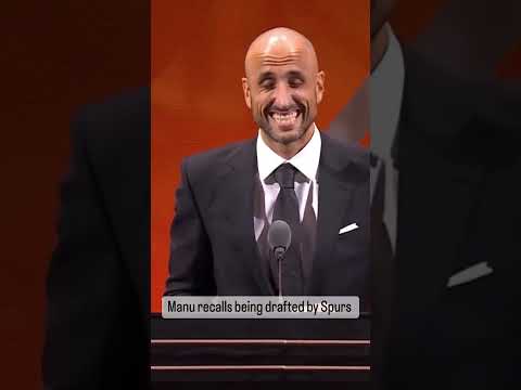 Manu Ginobili Recalls Being Drafted By The Spurs | #Shorts #22HoopClass