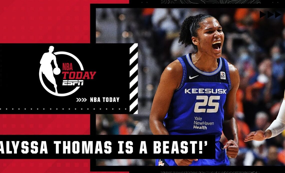 NBA Today recaps Alyssa Thomas’ triple-double in WNBA Finals Game 3 🏀