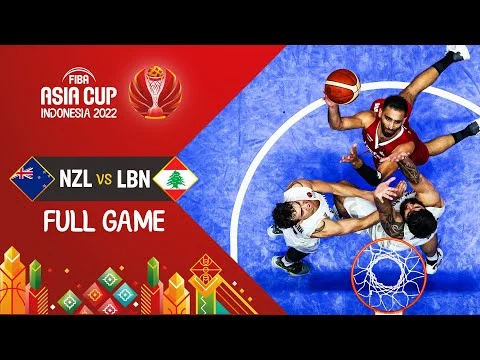 New Zealand 🇳🇿 - Lebanon 🇱🇧 | Basketball Full Game - #FIBAASIACUP 2022