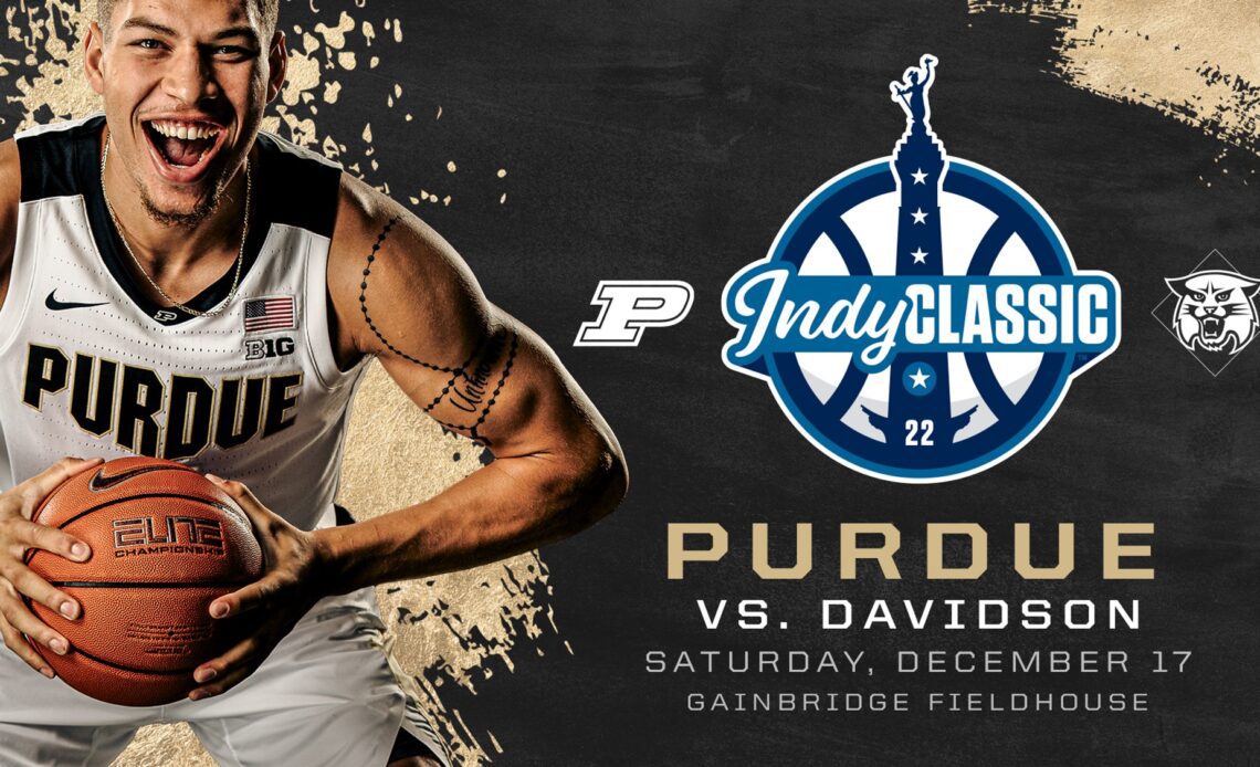 Purdue to Play Davidson in Inaugural Indy Classic