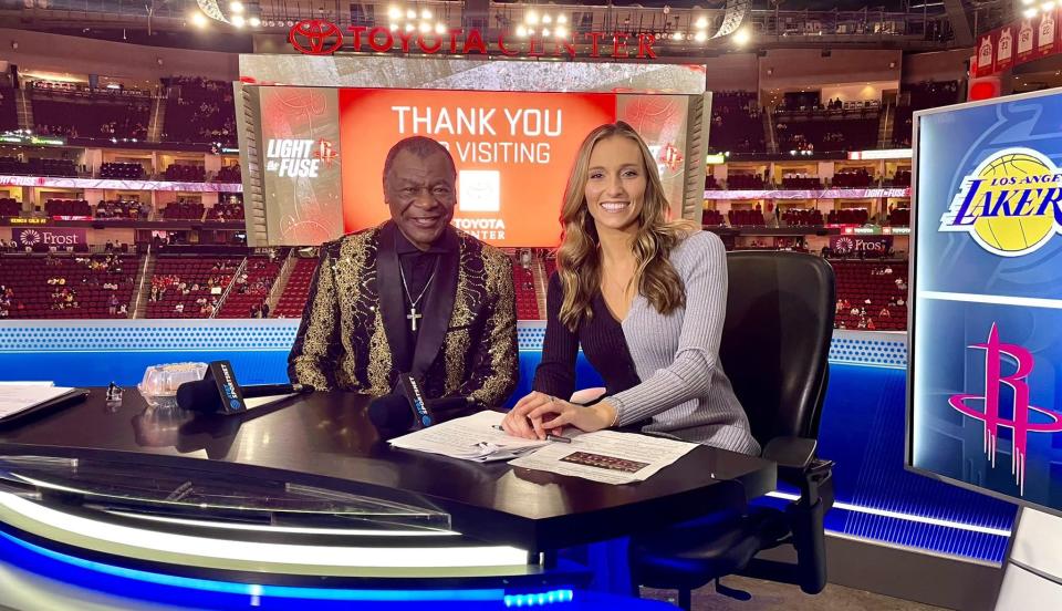 Rockets to have new courtside TV reporter as Cayleigh Griffin exits