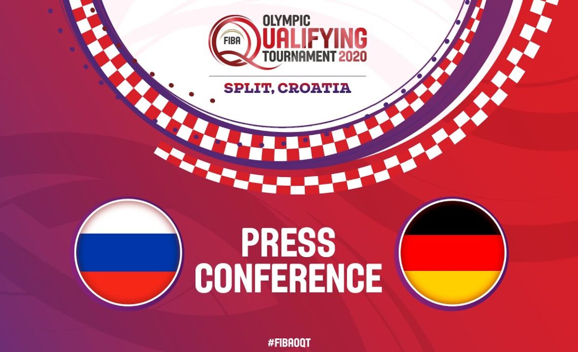Russia v Germany - Press Conference | FIBA Olympic Qualifying Tournament 2020