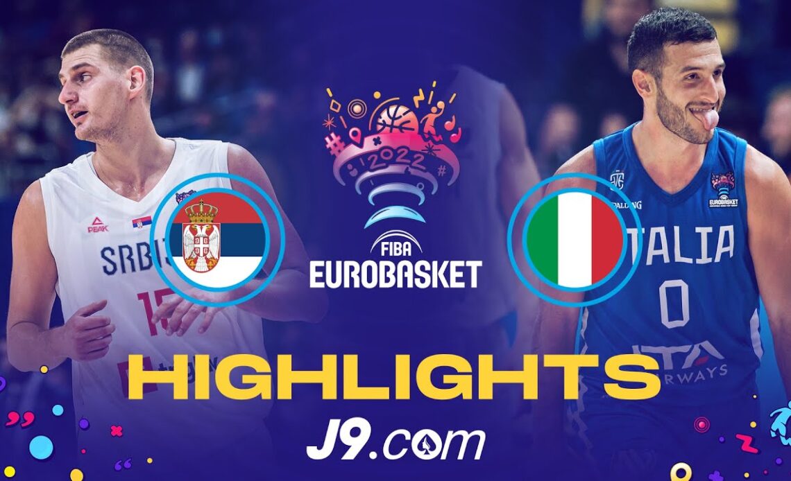 Serbia 🇷🇸 - Italy 🇮🇹 | Round of 16 | Game Highlights - FIBA #EuroBasket 2022