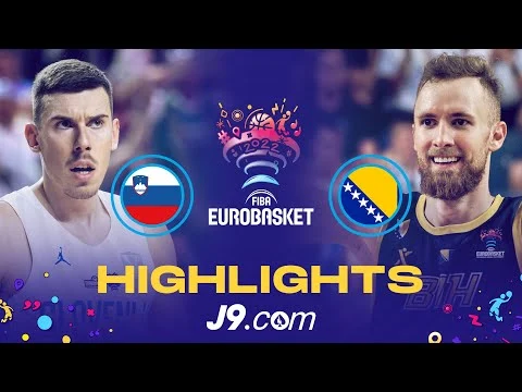 Slovenia 🇸🇮 - Bosnia-Herzegovina 🇧🇦 | Game Highlights - FIBA #EuroBasket 2022
