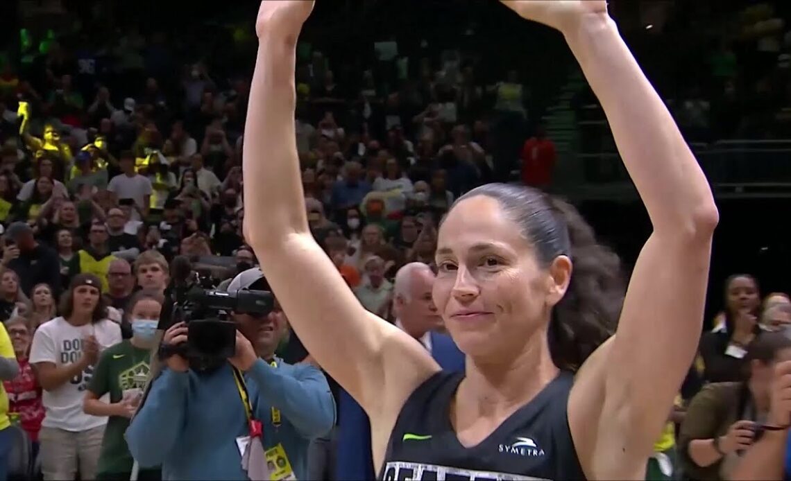 Sue Bird's Last Goodbye To Home Crowd To End Career | WNBA Playoffs, Seattle Storm vs Las Vegas Aces