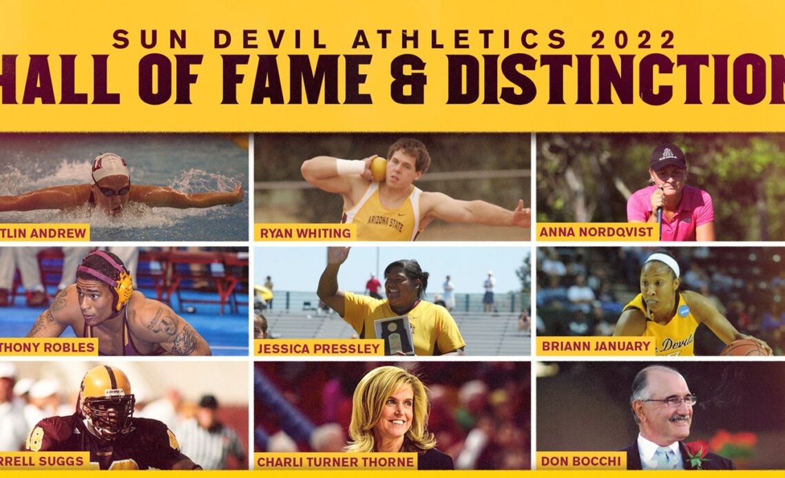 Sun Devils Announce 2022 Hall of Fame & Hall of Distinction Class