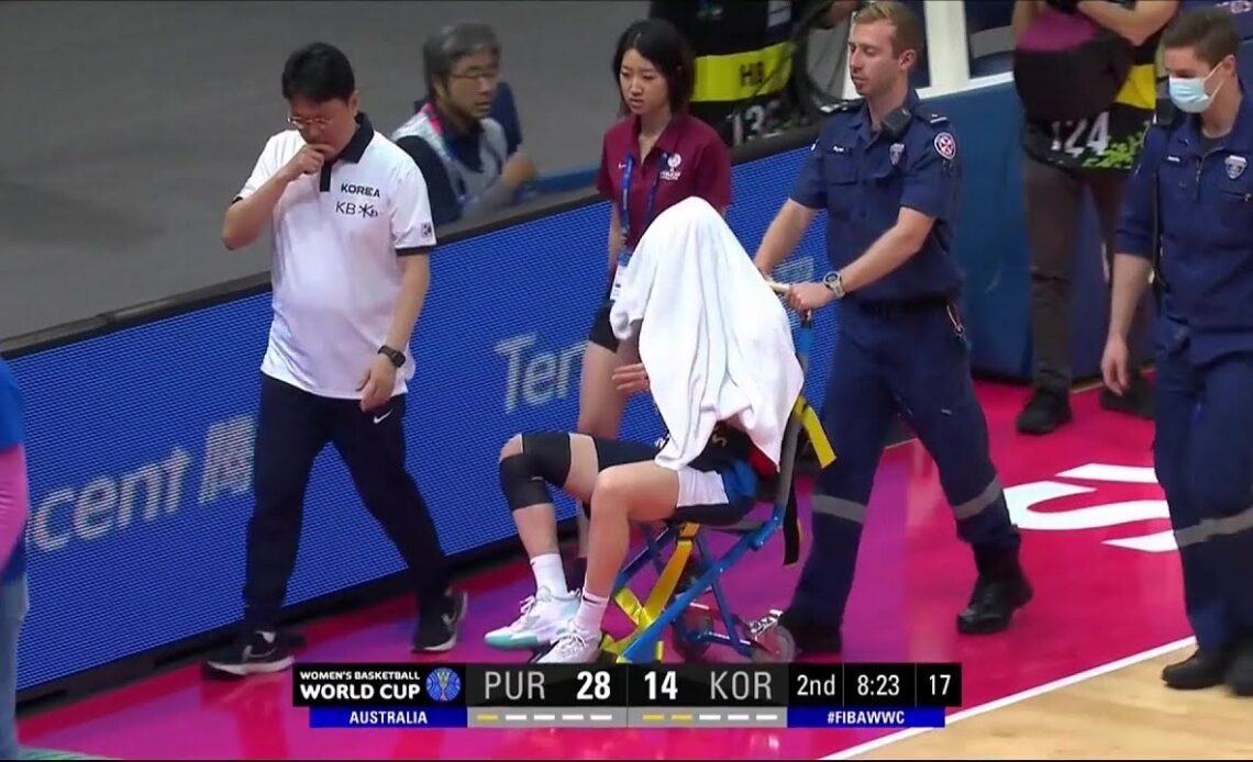 TORN ACL For Korean Player In HEARTBREAKING Moment vs Puerto Rico During Women's World Cup 2022