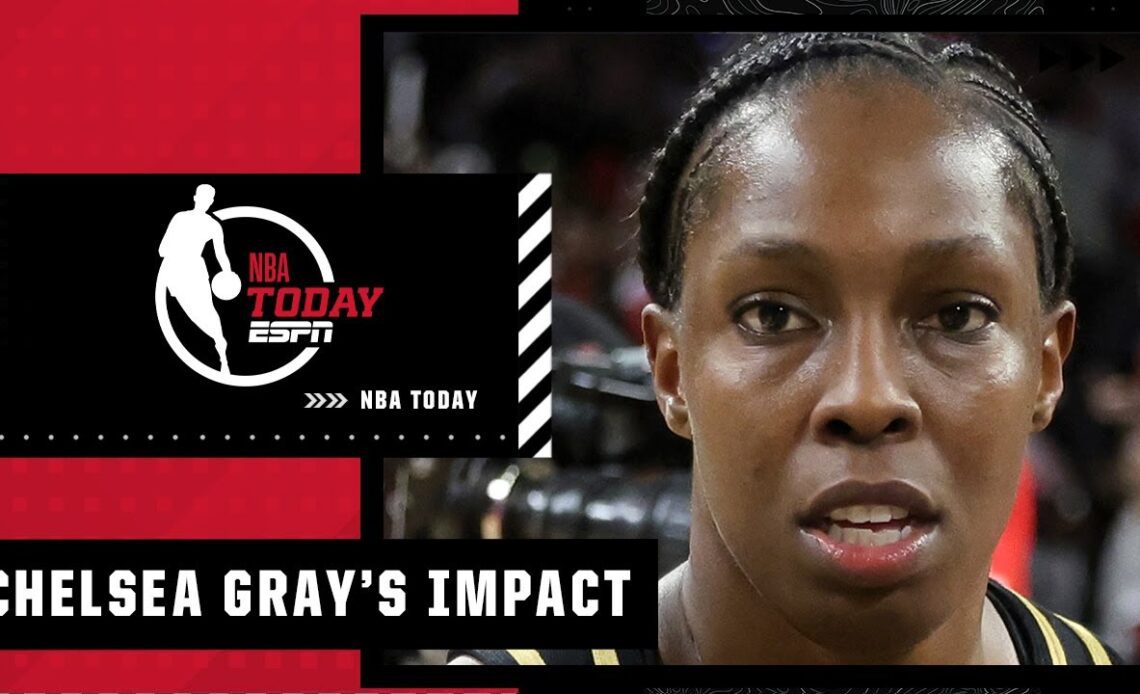 The Sun are 'really pleased' with how they're defending Chelsea Gray? 👀 | NBA Today