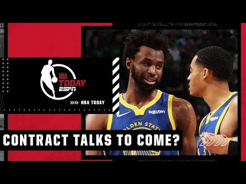 The Warriors aren’t rushing into any contract extension talks – Kendra Andrews | NBA Today