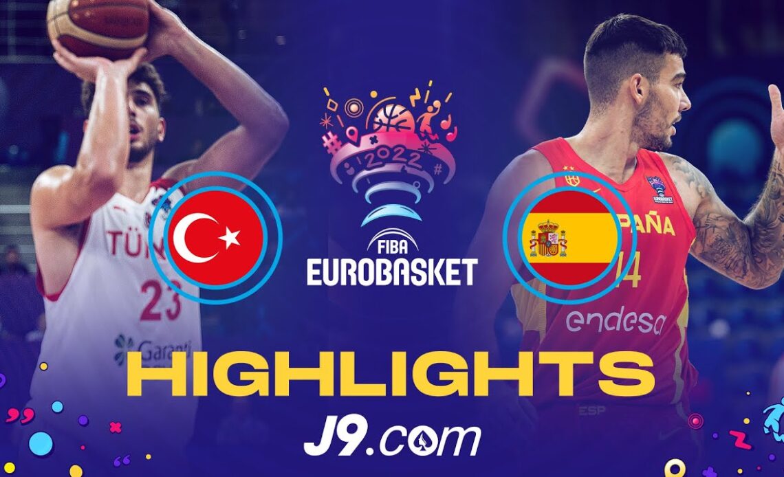 Turkey 🇹🇷 - Spain 🇪🇸 | Game Highlights - FIBA #EuroBasket 2022