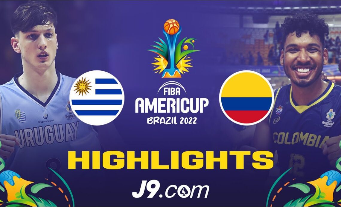 Uruguay 🇺🇾 - Colombia 🇨🇴 | Game Highlights - FIBA #AmeriCup 2022