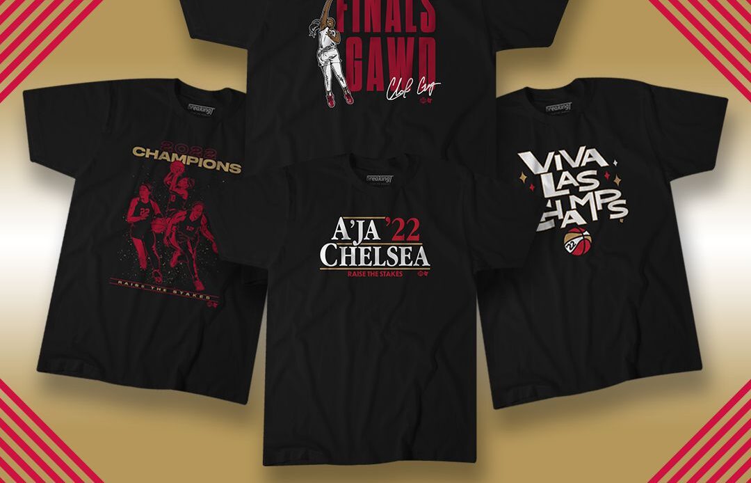 WNBA: Get your Las Vegas Aces championship gear from breakingT!