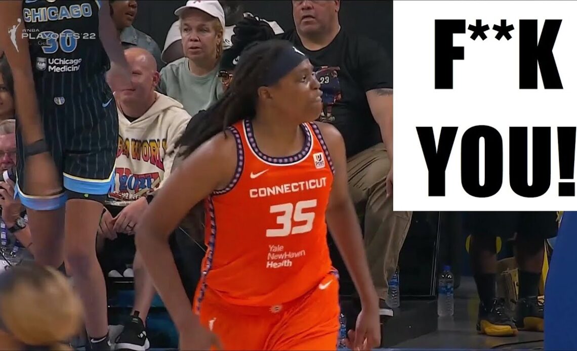 "F**K YOU!" - Technical Called On 2021 MVP Jonquel Jones For Screaming At Ref That Didn't Call Foul