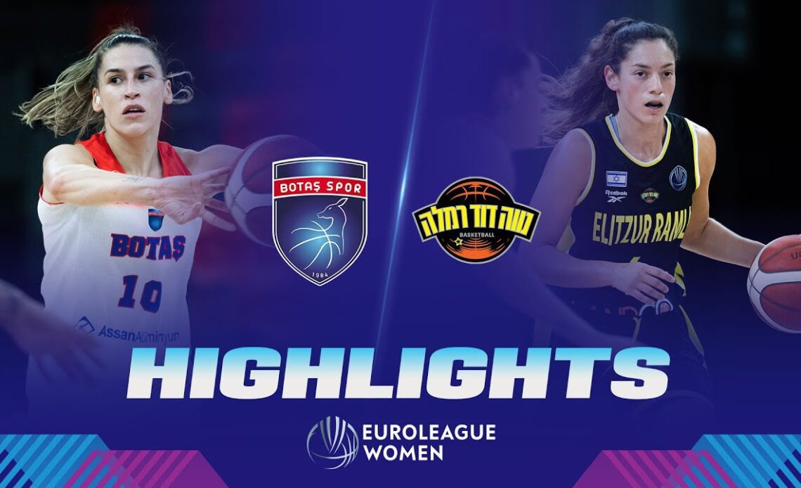 Botas SK - Elizur Ramla | Qualifiers | Highlights | EuroLeague Women 2022/23