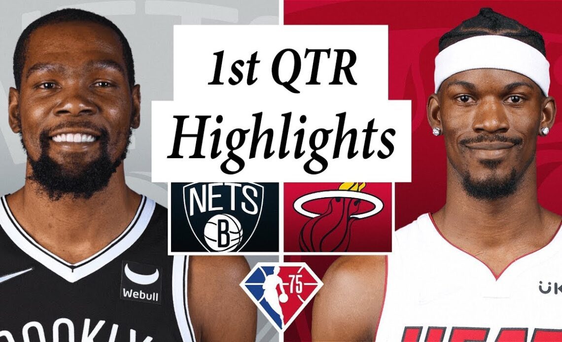 Brooklyn Nets vs. Miami Heat Full Highlights 1st QTR | Oct 6 | 2022 NBA Preseason