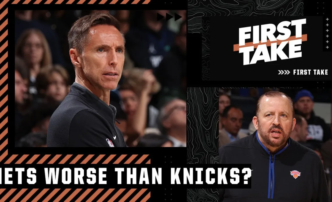 Could the Nets have a WORSE season than the Knicks? | First Take