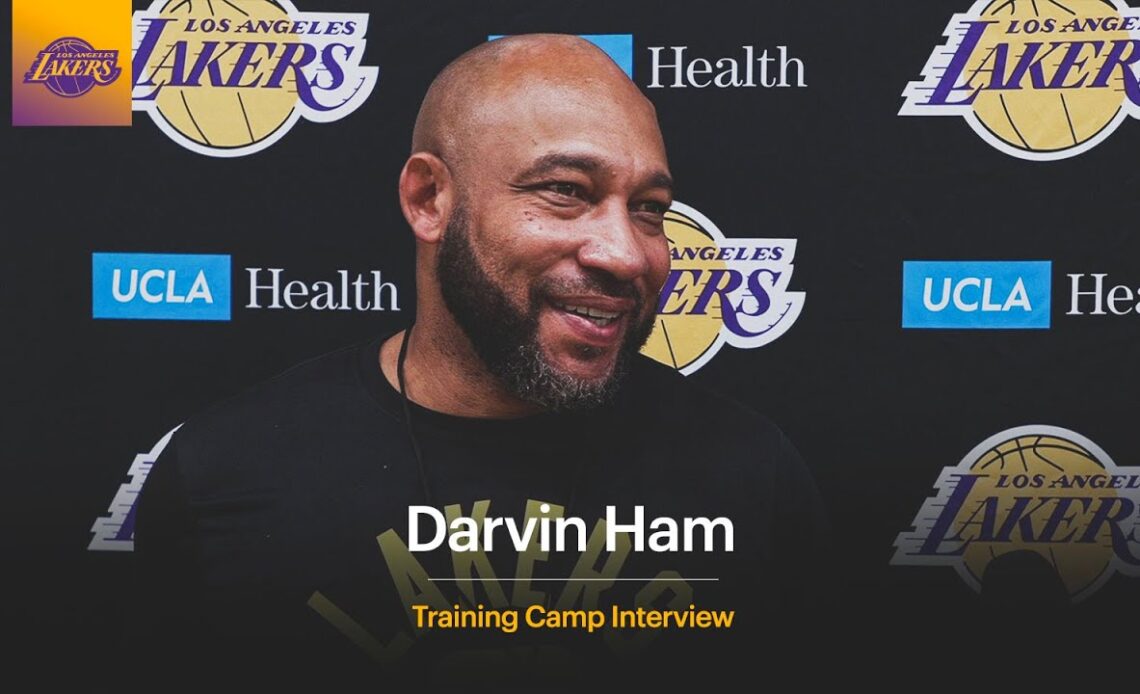 Darvin Ham explains how the Lakers began to establish a new identity in their first practice