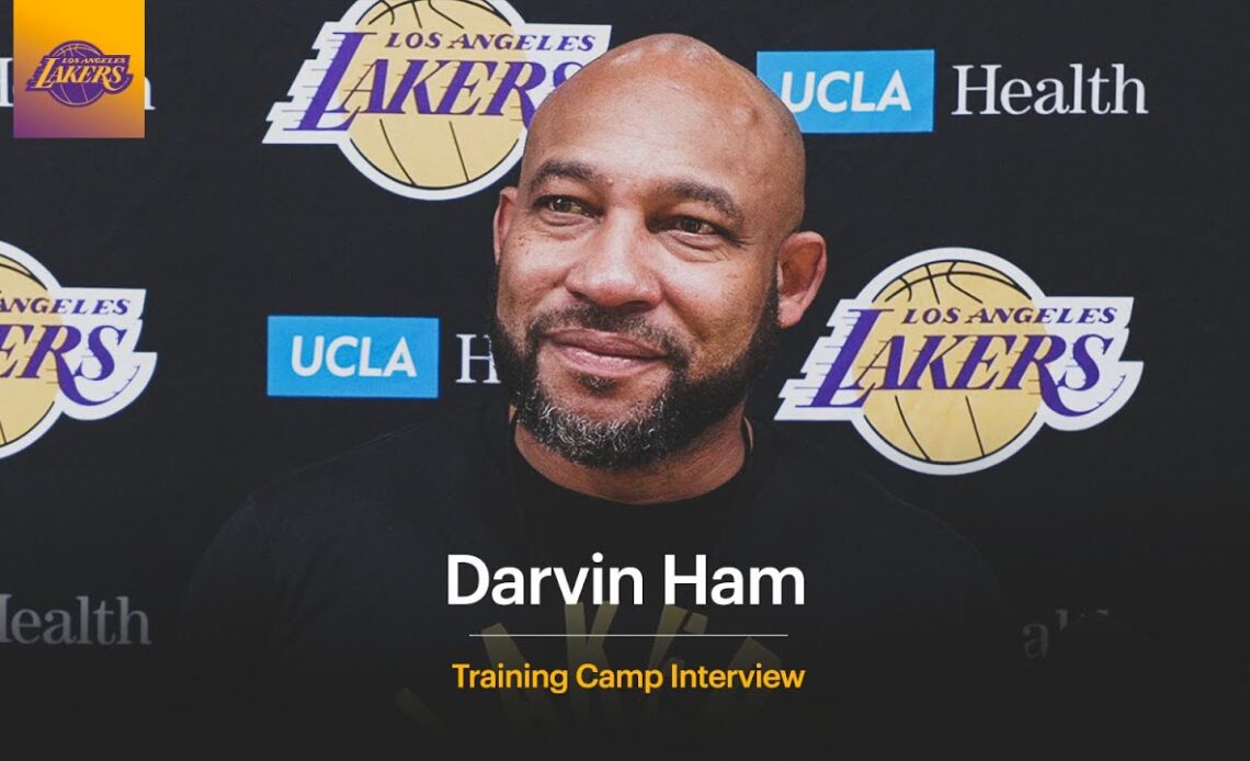 Darvin Ham reveals the starting lineup he's used so far at Lakers Training Camp