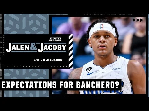 Discussing expectations for Paolo Banchero's rookie season with the Magic | Jalen & Jacoby