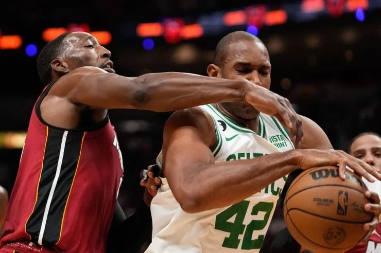 Heat center Bam Adebayo says 'there's a little dogfight' in history against Celtics