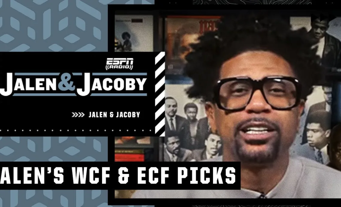 Jalen Rose's picks are in for the Western & Eastern Conference Finals ✅ | Jalen & Jacoby