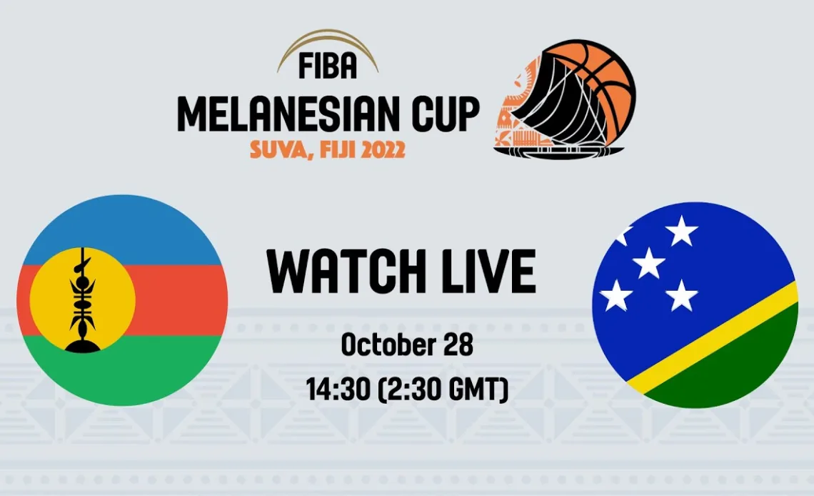 LIVE - New Caledonia v Solomon Islands | FIBA Women's Melanesian Basketball Cup 2022