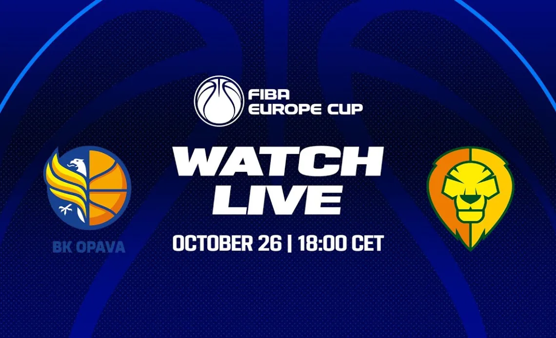 LIVE - Opava v Patrioti Levice | FIBA Europe Cup 2022-23