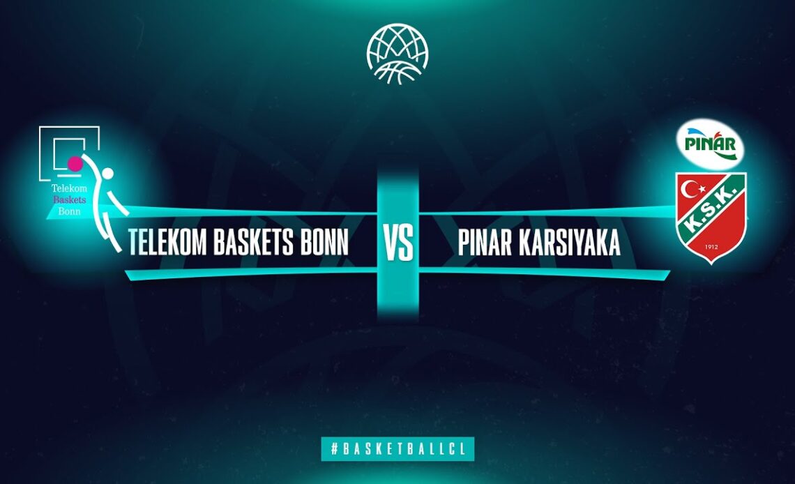 LIVE 🔴 Telekom Baskets Bonn v Pinar Karsiyaka | Basketball Champions League 2022/23