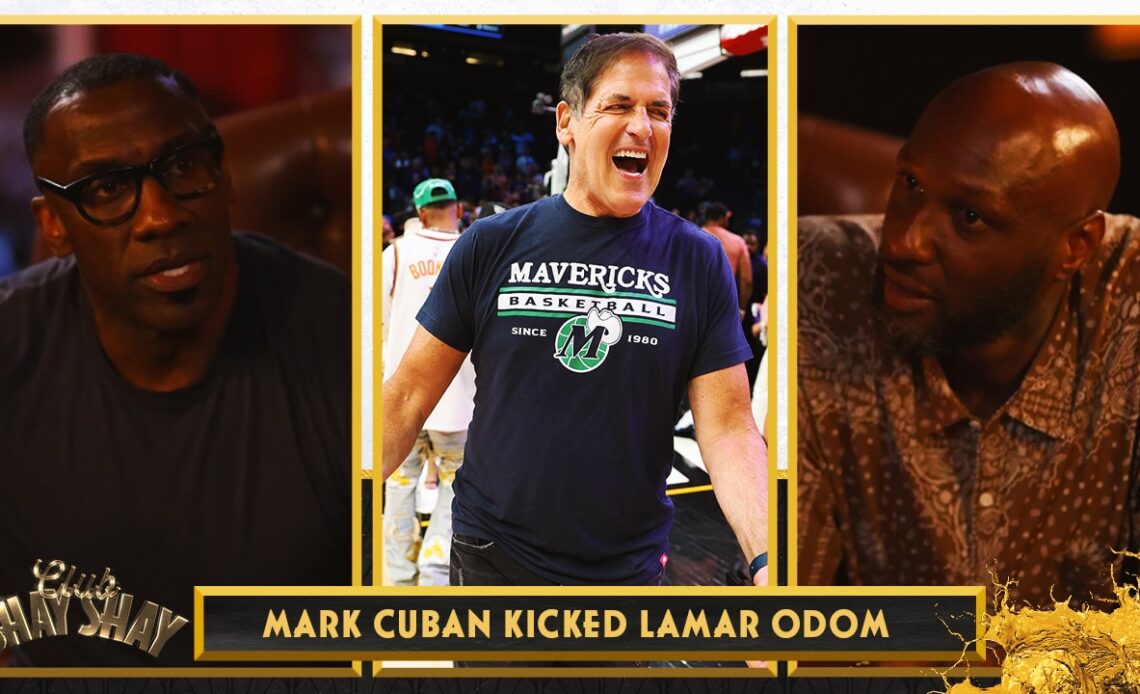Mark Cuban kicked Lamar Odom during a Mavericks game in the 2011-2012 NBA season| CLUB SHAY SHAY
