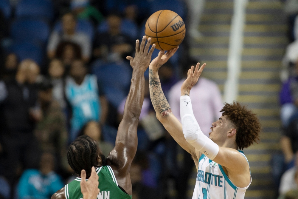 Noah Vonleh Celtics highlights vs. Charlotte Hornets (10/7)