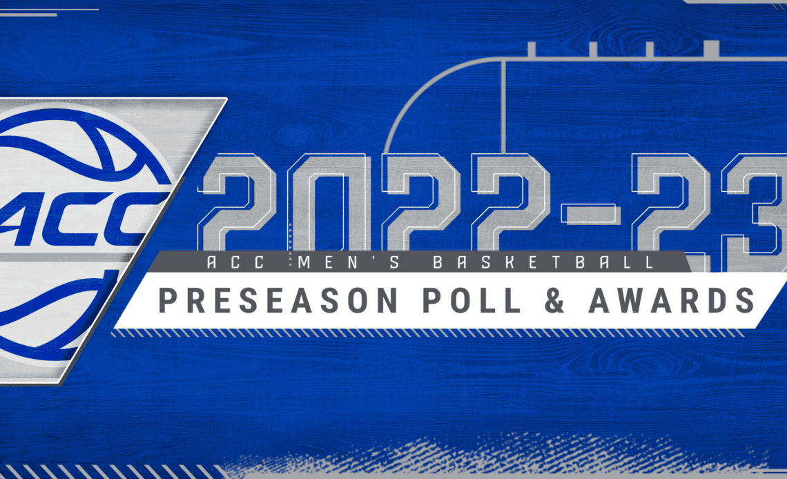North Carolina Picked as Preseason ACC Men’s Basketball Favorite