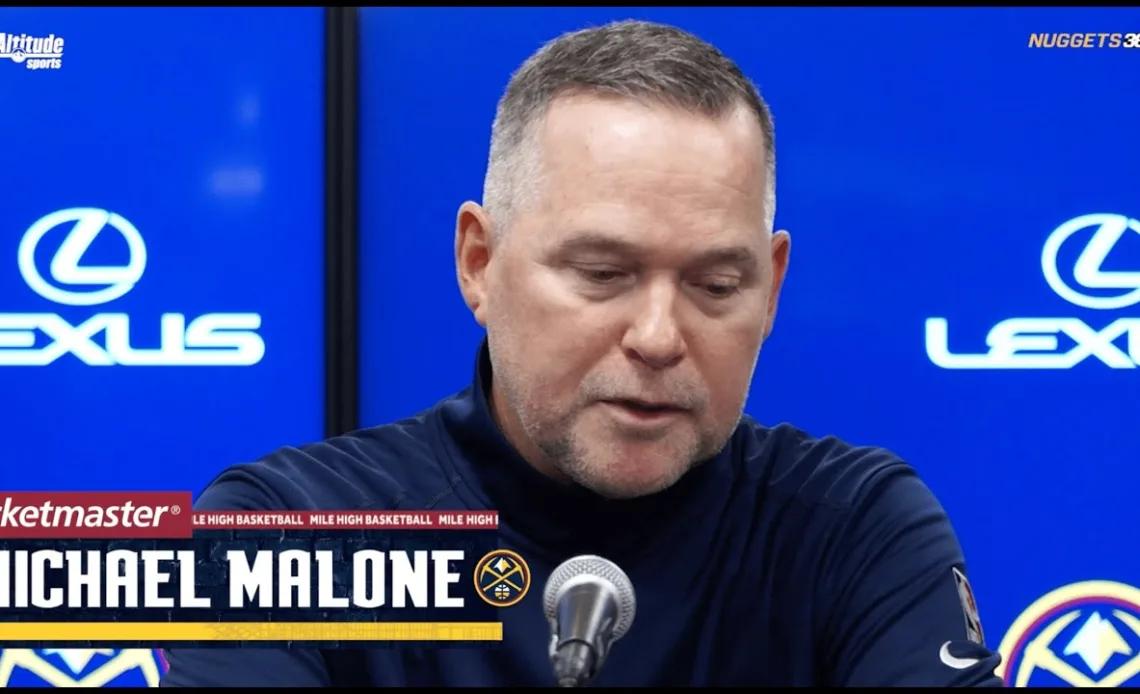 Nuggets Postgame Media: Coach Malone | OKC vs. DEN