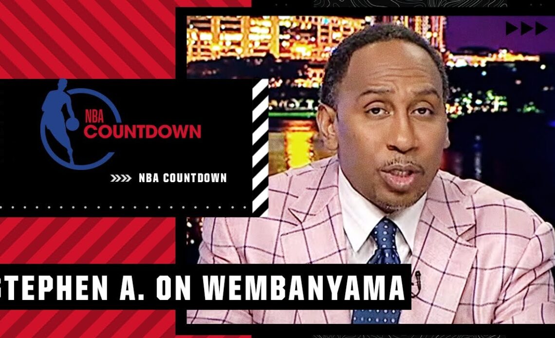 Stephen A. on Victor Wembanyama: You GOT TO take him with the 1st pick, but he worries me